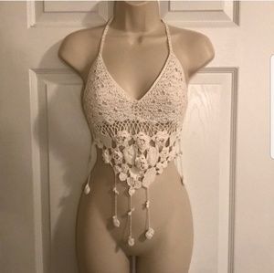 Crop top crochet
